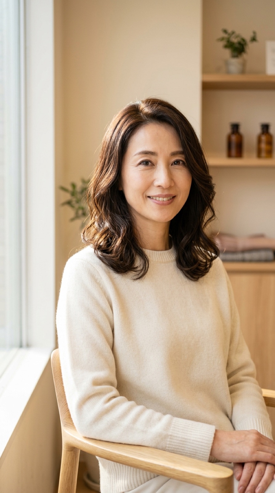 髪のお悩みを抱える女性のイメージ